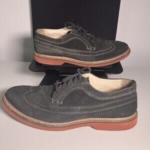1901‎ Wingtip Oxford Shoes Men’s Size 10M Black Suede Leather M20411